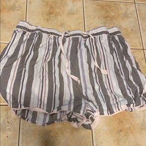 Striped Pajama Shorts